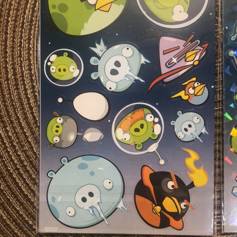 Angry Birds Space Stickers - Picture 5 of 5